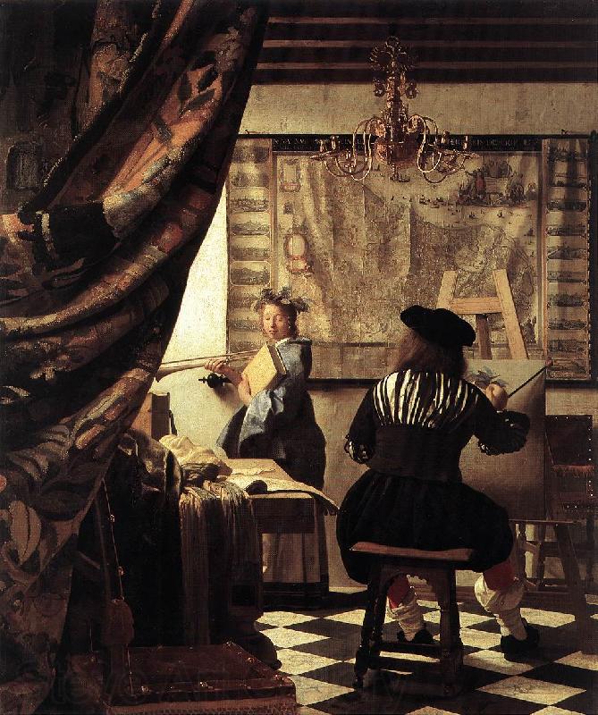 VERMEER VAN DELFT, Jan The Art of Painting er